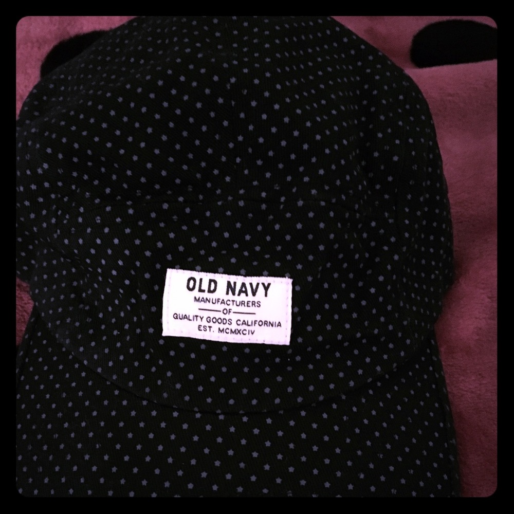 New navy polka dot Old Navy hat for $6